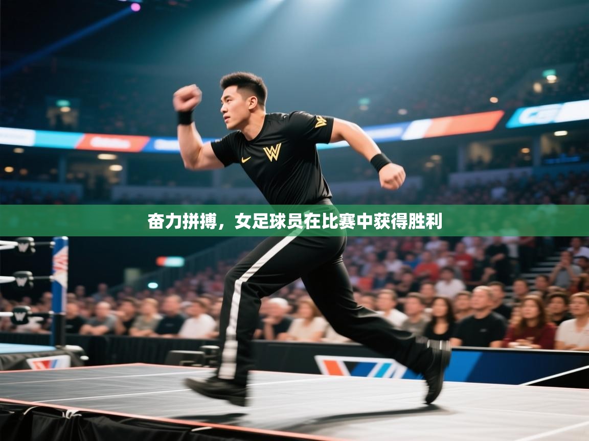 奋力拼搏，女足球员在比赛中获得胜利  第1张