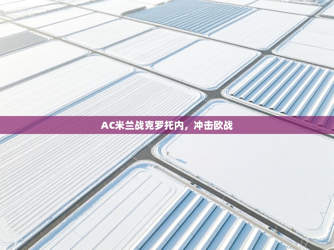 AC米兰战克罗托内，冲击欧战  第2张